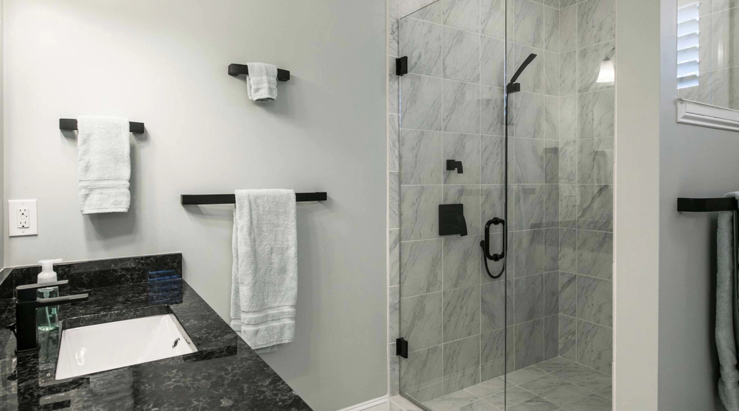 bathroom tiles and countertop installed Sarasota FL